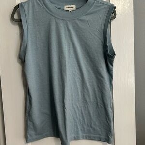 Richer Poorer Easy Muscle Tank - Blue Fog / M